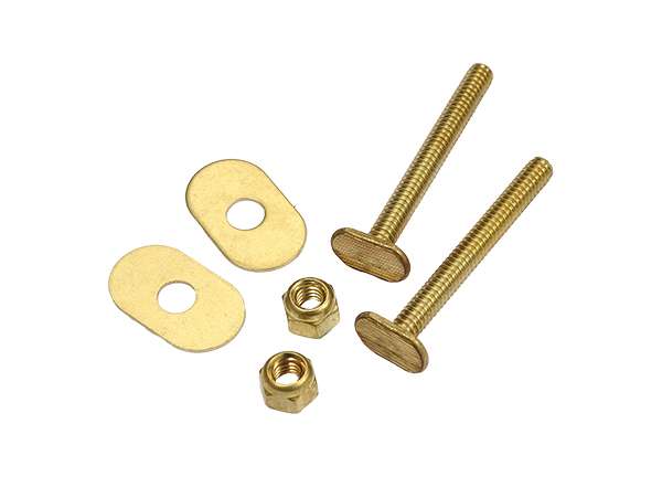 Toilet Bolt Sets 1 / 4" X 2 - 1 / 4" Bolt Sets ( Oval Washer )