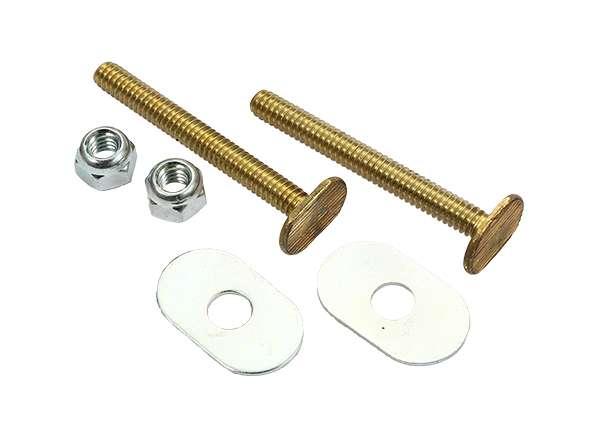 Toilet Bolt Sets 1 / 4" X 2 - 1 / 4" Bolt Sets ( Oval Washer )