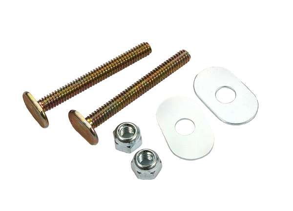 Toilet Bolt Sets 1 / 4" X 2 - 1 / 4" Bolt Sets ( Oval Washer )