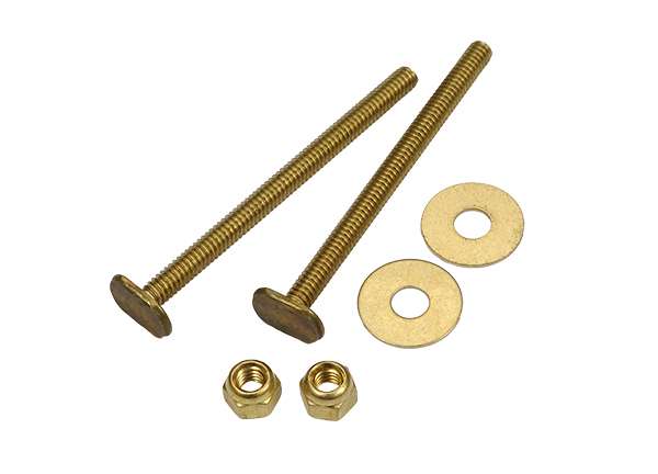 Toilet Bolt Sets 1 / 4' X 3 - 1 / 2' Bolt Sets ( Round Washer )