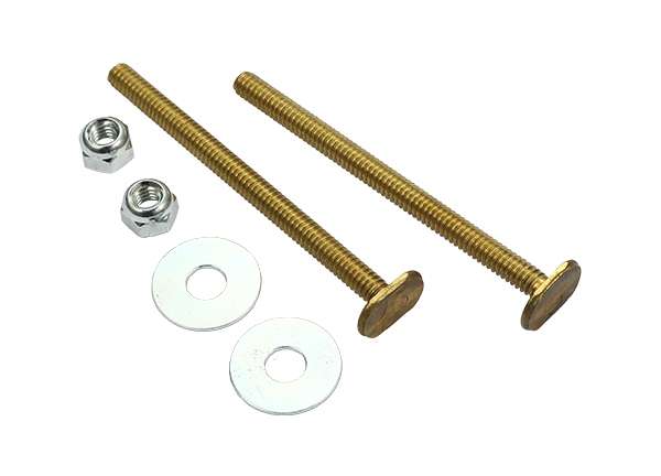 Toilet Bolt Sets 1 / 4' X 3 - 1 / 2' Bolt Sets ( Round Washer )