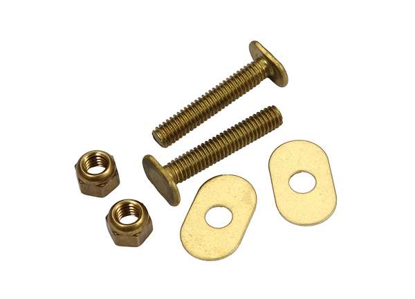 Toilet Bolt Sets 5 / 16" X 1 - 3 / 4" Bolt Sets ( Oval Washer )