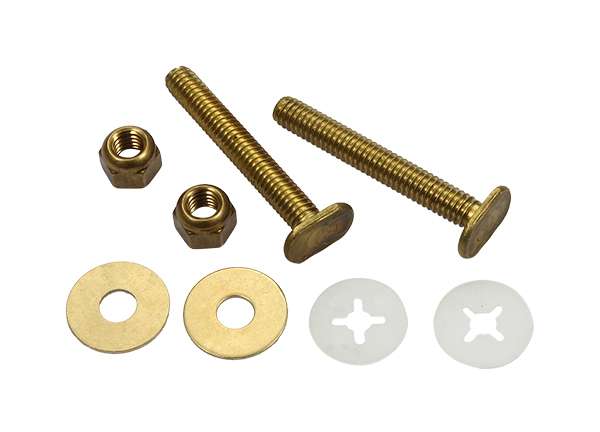 Toilet Bolt Sets 5 / 16' X 2 - 1 / 4' Bolt Sets ( Round Washer )