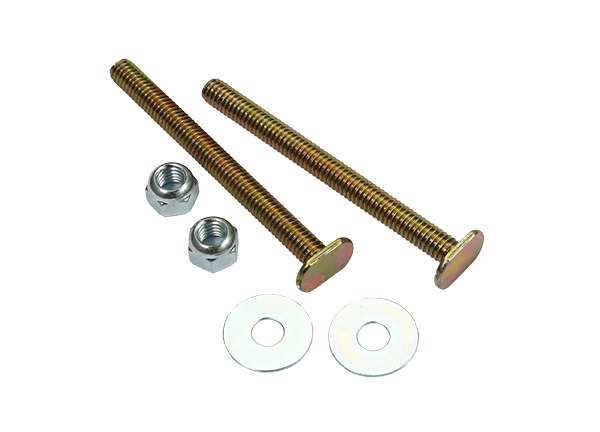 Toilet Bolt Sets 5 / 16" X 3 - 1 / 2" Bolt Sets ( Round Washer )