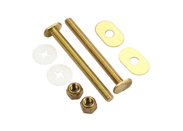 Toilet Bolt Sets 5 / 16" X 3 - 1 / 2" Bolt Sets ( Oval Washer )