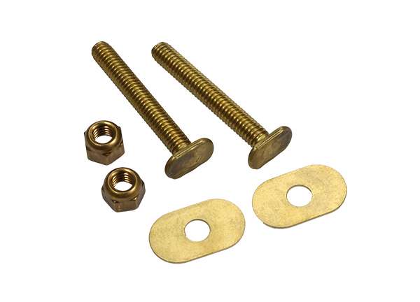 Toilet Bolt Sets 1 / 4" X 2 - 1 / 4" Bolt Sets ( Oval Washer )