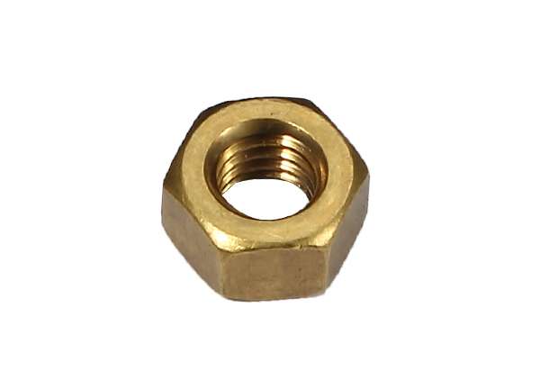 Hex Jam Nut Steel Hex Jam Nut BP ( Yellow Zinc ) 5 / 16' X 9 / 16'