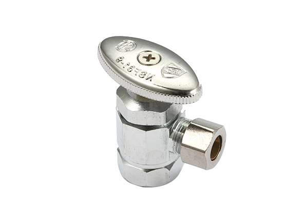 Angle Stop C.P. Wall Valv016310304010e 1 / 2 FIP X 3 / 8 OD