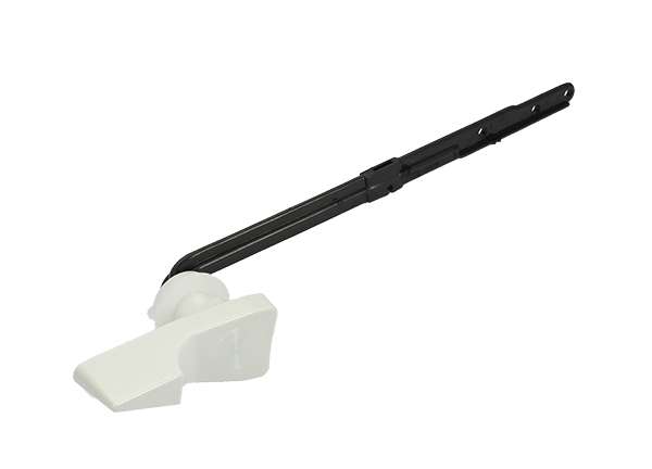 Flushlever Bendable White Head