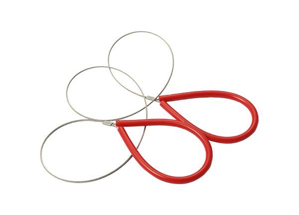 Cable Saw With Red Handle