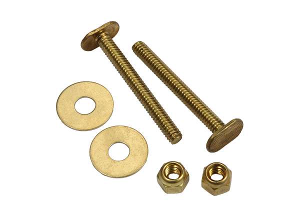 Toilet Bolt Sets 1 / 4' X 2 - 1 / 4' Bolt Sets ( Round Washer )