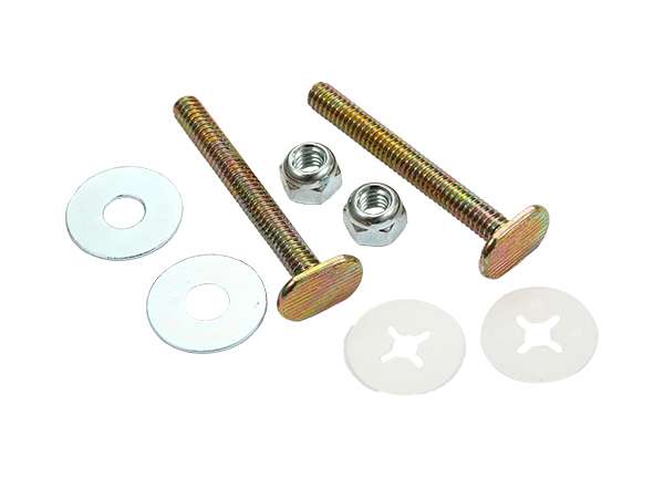 Toilet Bolt Sets 1 / 4' X 2 - 1 / 4' Bolt Sets ( Round Washer )