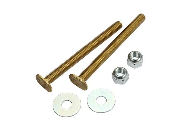 Toilet Bolt Sets 5 / 16" X 3 - 1 / 2" Bolt Sets ( Round Washer )