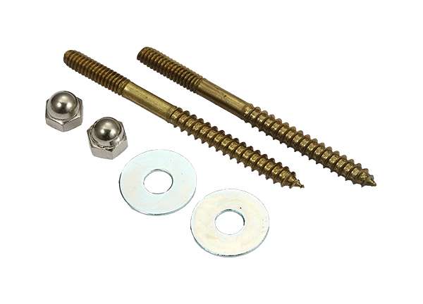 Toilet Screw Sets Round Washer 1 / 4" X 3 - 1 / 2"