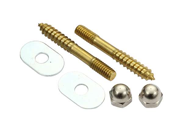 Toilet Screw Sets Oval Washer 5 / 16' X 2 - 1 / 2'