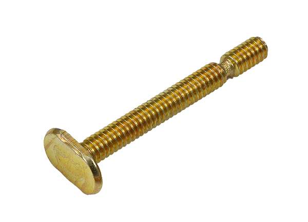 Toilet Bolt Steel Bolt - Snap - Off BP ( Yellow Zinc ) 1 / 4' X 3 - 1 / 2'