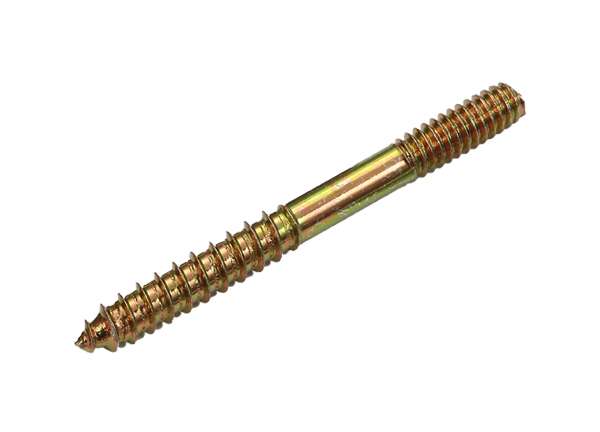 Toilet Screw Steel Bolt BP ( Yellow Zinc ) 1 / 4' X 2 - 1 / 2'